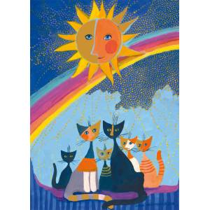 Schmidt Spiele - Puzzle Rosina Wachtmeister: In golden rain - 1 000 piese