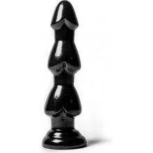 Mister B WAD Thermal Detonator Black S, čierne análne dildo 21,5 x 4,2–5,5 cm