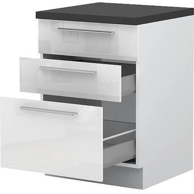 Долен кухненски шкаф с чекмеджета Riva R-60-3MBOX/2