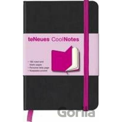 Black/Pink Coolnotes Small - Te Neues