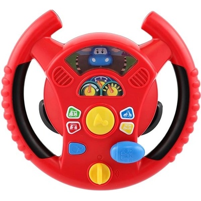 Teddies Volant plast priemer 25cm na batérie so zvukom so svetlom v krabici 27x28x11cm 24m+