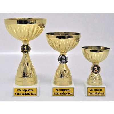 VIZINGR Poháry s pořadím 355-LAC001 355-LAC001/21 cm