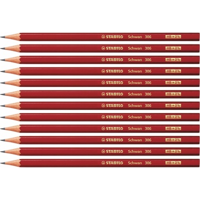 Stabilo Schwan 306 HB 12 ks – Zboží Živě