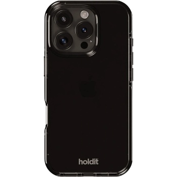 Holdit Калъф Holdit - Seethru, iPhone 16 Pro, черен (7330985165634)