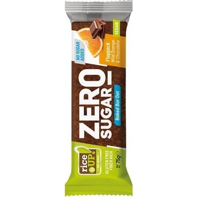 Rice Up Bezlepková ovesná tyčinka pomeranč a hořká čokoláda bez přidaného cukru 70 g