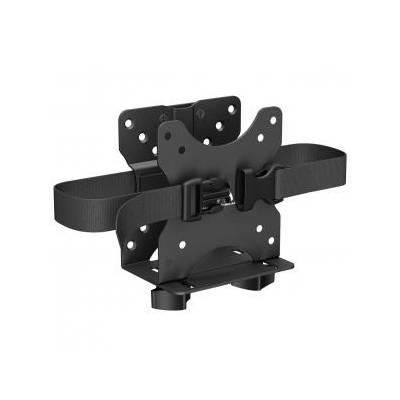 mini computer mount, range 17-70mm, vesa compatible, max. load 5kg, black, mc-115 b