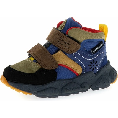 Boty kotníčkové Flower Mountain khaki