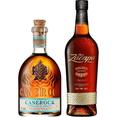 Zacapa Solera Gran Reserva 0,7 l + Canerock 40% 0,7l (set)