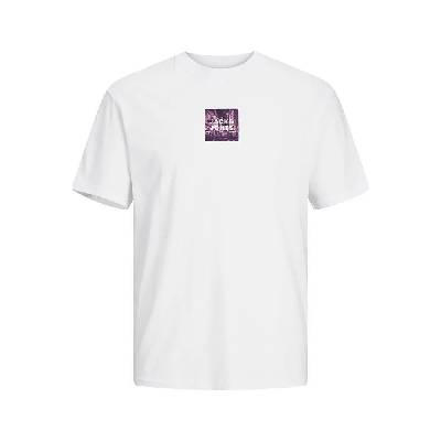Тениска Jack & jones Berlin Summer short sleeve T-shirt - White (White / Print By Night)