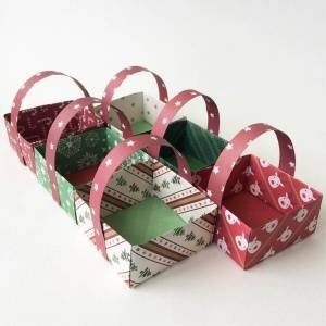 Clairefontaine Origami Christmas paper 20x20cm