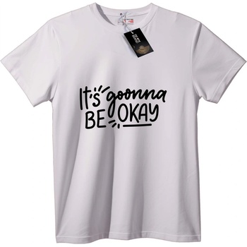 NOONEBRAND Тениска Ще Бъде Добре - 2XL, Black