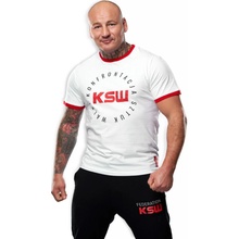 Pánské tričko KSW TRUESCHOOL Red KSW TRUES WHT