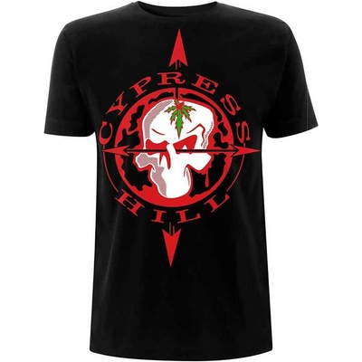 NNM metal tričko Cypress Hill Skull Compass black čierne