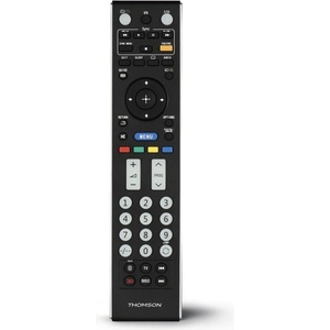 Thomson Дистанционно Thomson ROC1128SONY, съвместимо с всички Sony телевизори, функция SIMPLE mode, луминесцентни бутони, черно (ROC1128SONY) Дистанционно