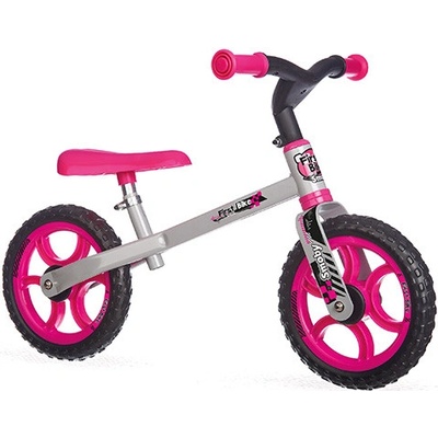 SMOBY 452052 ružové balančné Learning Bike