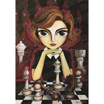 Image 1 of Magnolia - Puzzle The Queen's Gambit - Romi Lerda Special Edition - 1 000 piese