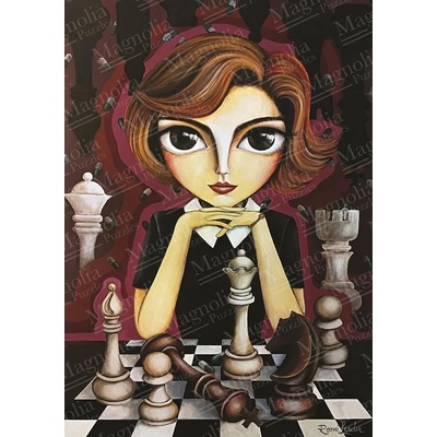 Magnolia - Puzzle The Queen's Gambit - Romi Lerda Special Edition - 1 000 piese