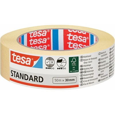 tesa Maskovací páska STANDARD 50m x 30mm