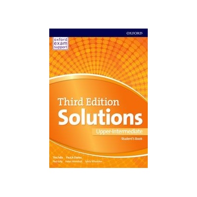 Solutions 3rd Edition Upper-intermediate Student's Book International Edition Leading the way to success Tim Falla, Paul A. Davies