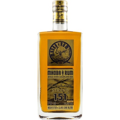 Mhoba Strand's 151˚ 75,5% 0,7 l (holá láhev)