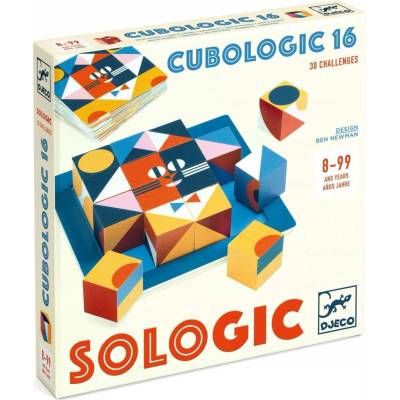 Djeco Cubologic logická hra 16 dílků