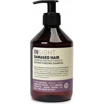 Insight Damaged Hair Restructurizing Shampoo posilujúci šampón pre poškodené vlasy 400 ml