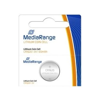 MediaRange Батерии литиеви MediaRange Coin Cells MRBAT130 CR1620, 3V, 65mAh, 1бр (MRBAT130_1pack)