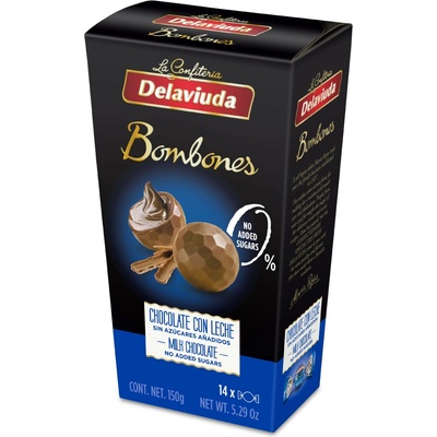 Bombones mléčná čokoláda bez cukru 150 g