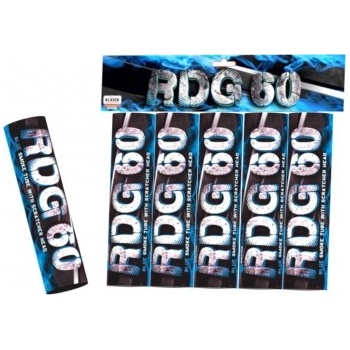 Dýmovnice škrtací modrá 5 ks