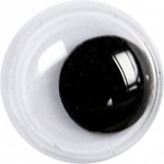 TITANUM Eyes without glue and rzes 7mm 150pcs