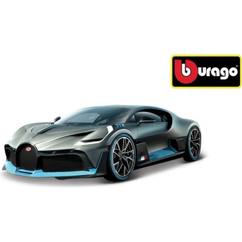 Bburago Bugatti Divo stříbrná 1:18