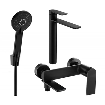 Mexen Zero Комплект за вана R40, черен - 71113R40-70 (71113R40-70)