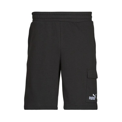 Puma ESS LOGO CARGO SHORTS Čierna