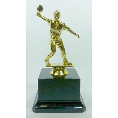 VIZINGR Ping pong figurka MUŽ ZLATO F18-60Z F18-60Z/17,5 cm