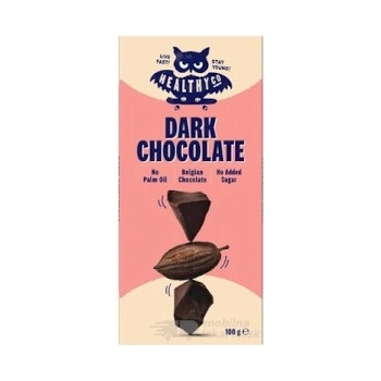 Healthyco Čokoláda Horká belgická, tmavá 100 g
