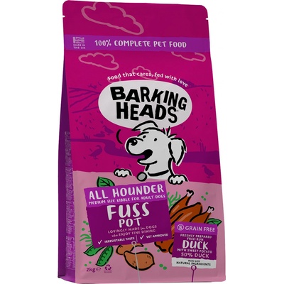 Barking Heads All Hounder Fuss Pot Duck 2 kg