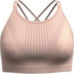 Smartwool Дамски спортен сутиен Smartwool Women's Intraknit Strappy Bra Sports bra - Pink Sugar Heather (114-2579-0615)