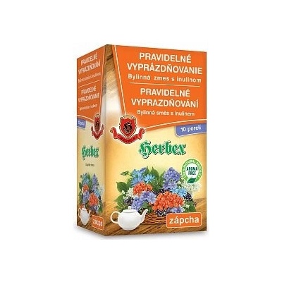 HERBEX čaj PRAVIDELNÉ VYPRÁZDNOVANIE 10 X 8 G