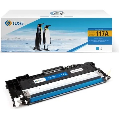 Compatible КАСЕТА (JUMBO) ЗА HP COLOR LASER MFP 179FNW/MFP 178NW/150NW - JUMBO - Cyan - /117A/ - W2071A - PN NT-PH2071C - G&G (100HPW2071AH)