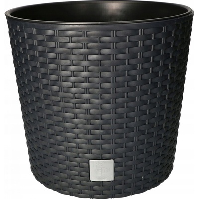 Prosperplast Rato round květináč DRTUS250L 11L antracit 25 cm