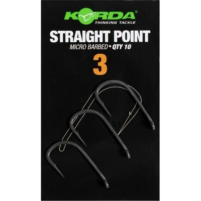 Korda Háčky Straight Point Barbed 10 ks vel.3