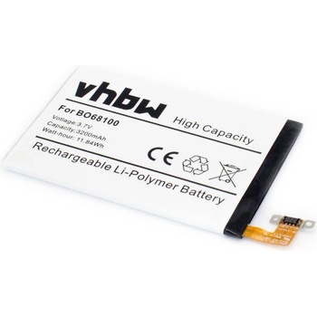 Image 1 of VHBW Батерия за HTC Butterfly S / 901S, 3200 mAh (800106191)