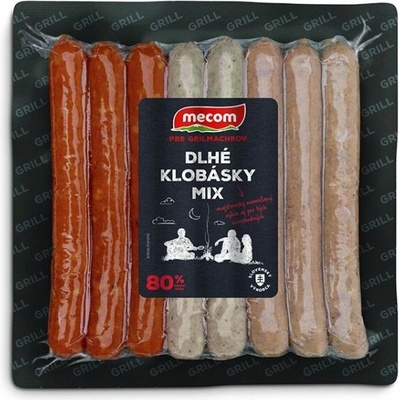 Mecom Mix dlhé klobásky 380 g