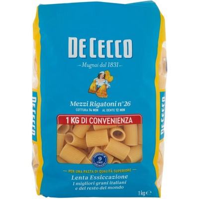 De Cecco polovičné Rigatoni No.26 1 kg
