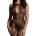 Criss Cross Neck Bodystocking