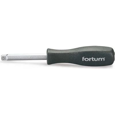 Fortum дръжка за отвертка с глави за контакти, 1/4", 150 mm; лост за тресчотка FORTUM