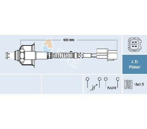 Lambda sonda FAE 77696