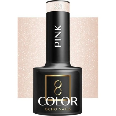 OCHO NAILS Hybridný lak ružový 321, 5 g