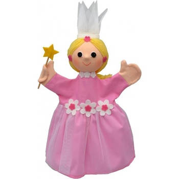 Image 1 of Кукла за театър Феята на цветята, розова, 34 см