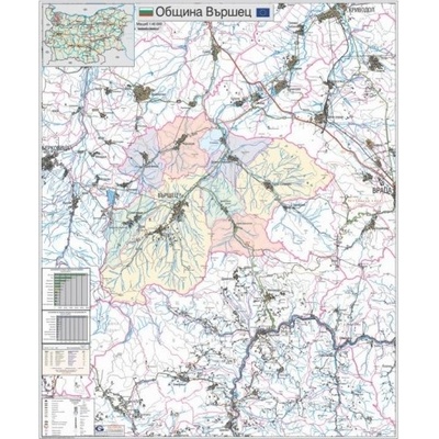 Mapmedia Карта на община Вършец